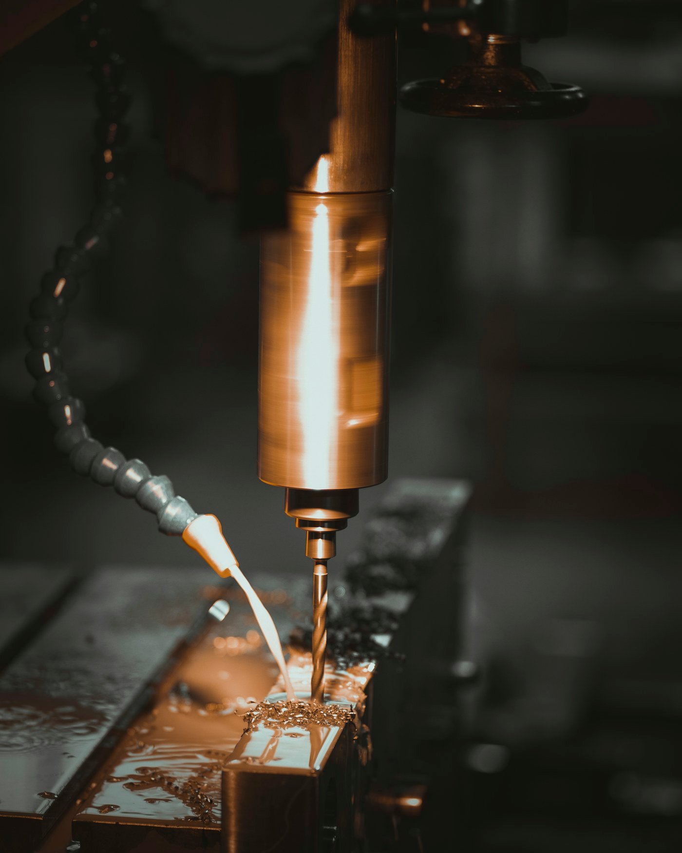 Precision metalworking with coolant and cutting tools