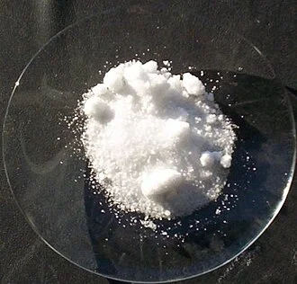 Actual material reference photograph of Magnesium Sulphate