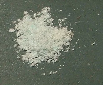 Actual material reference photograph of Sodium Sulphate