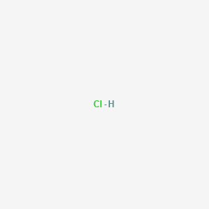 PubChem reference structure of Hydrochloric Acid
