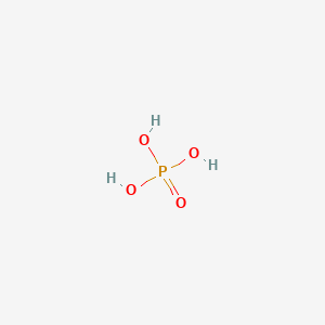 PubChem reference structure of Phosphoric Acid
